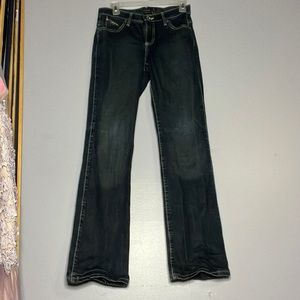 Q Baby no gap waistband riding jeans bootcut